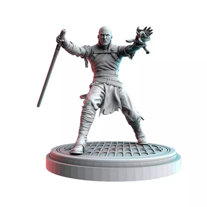 Starkiller 3D Print STL Miniature RPG 3D print model