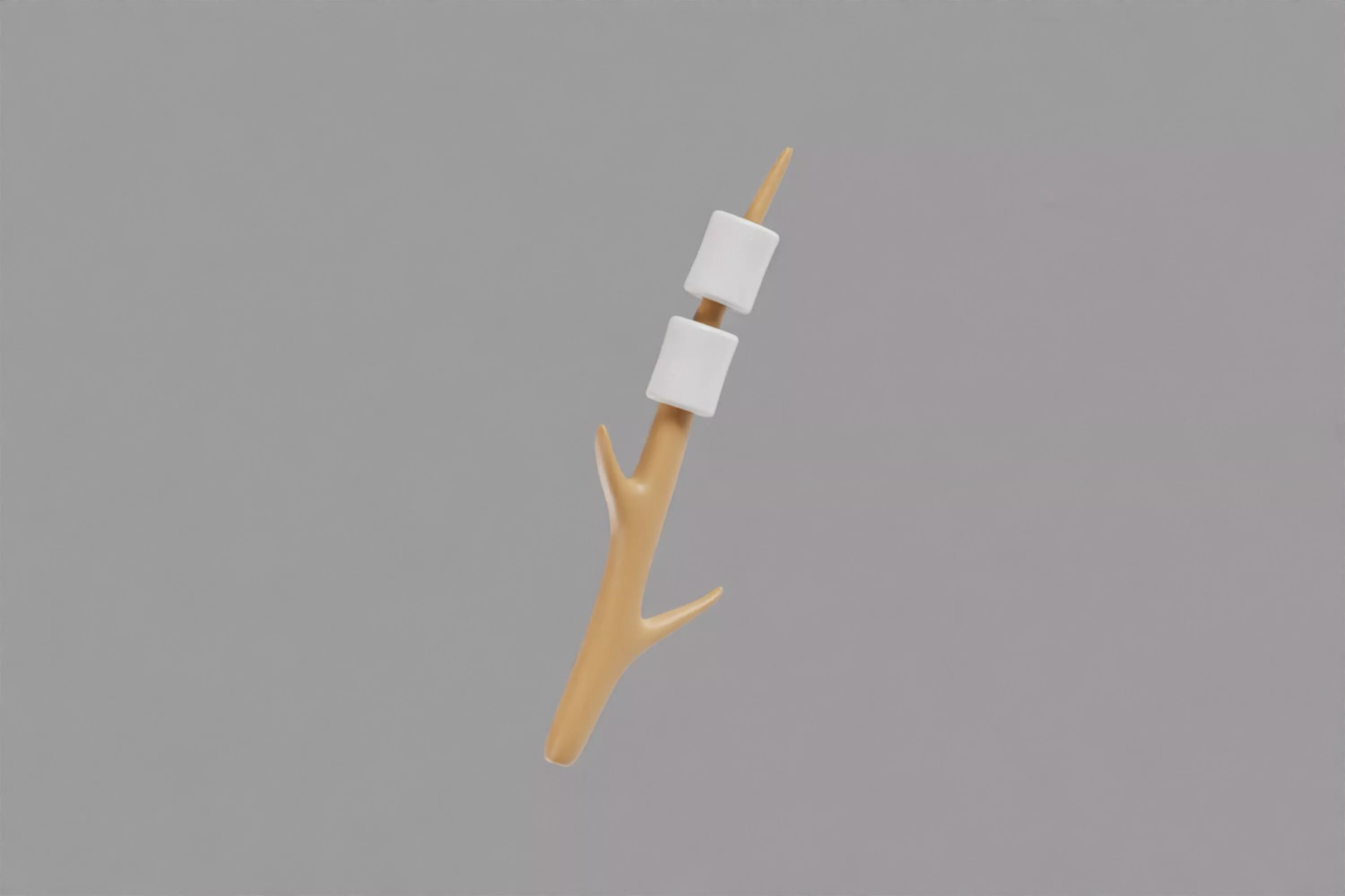Marshmallow Low-poly 3D model