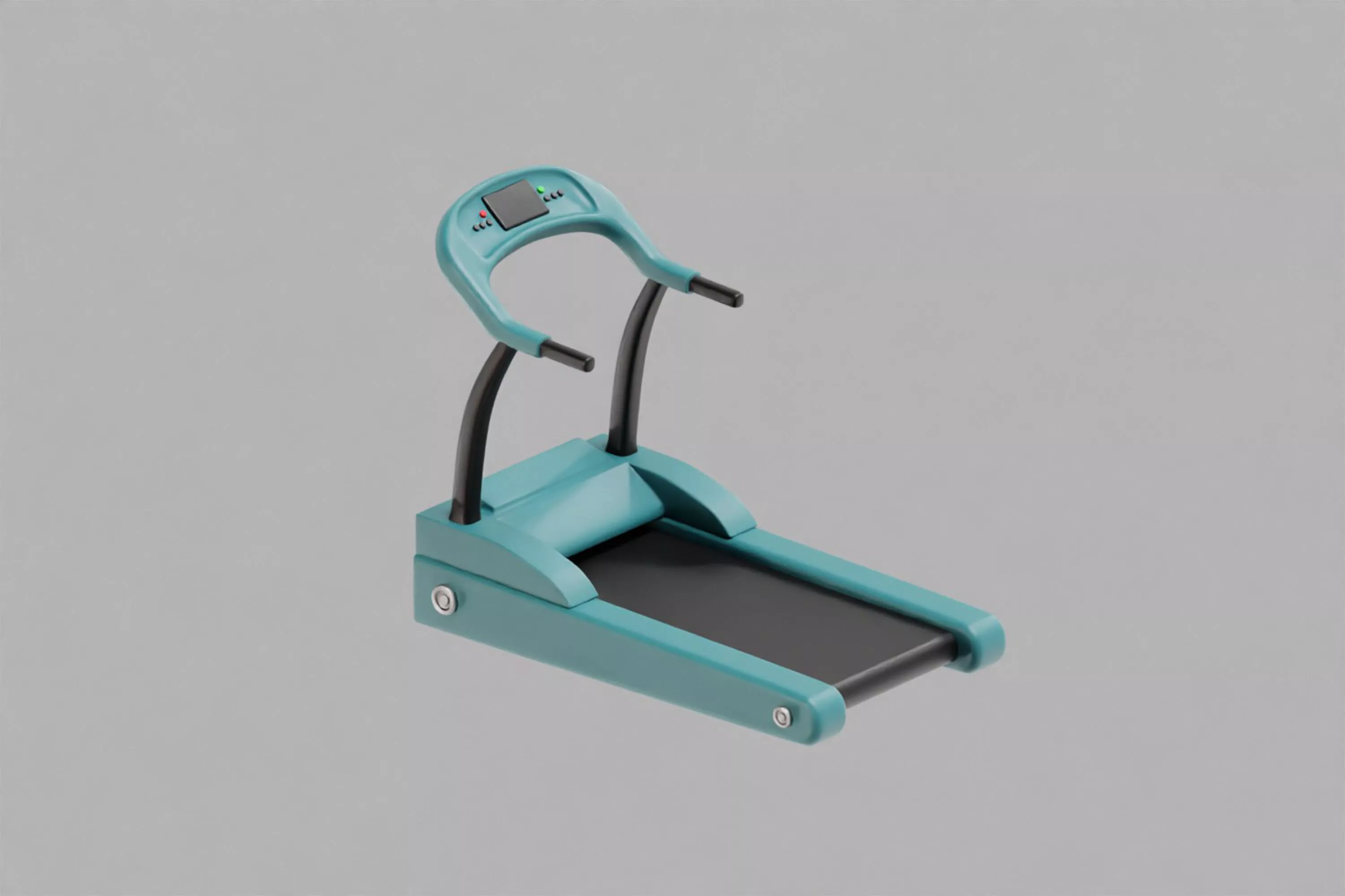 Treadmill Low-poly 3D model