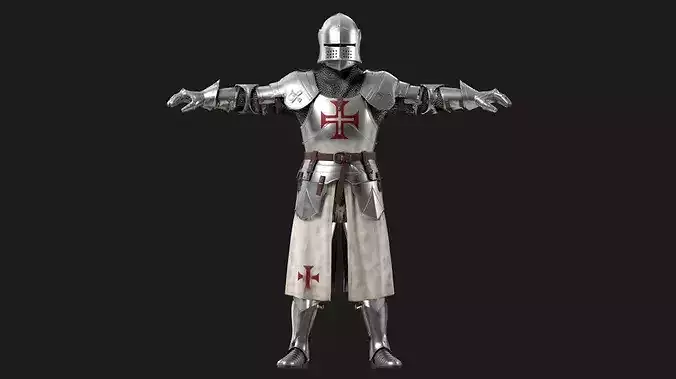 Holy Knight Commander Rigged