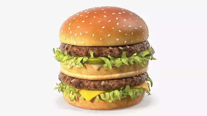 McDonalds Big Mac Burger 3D model