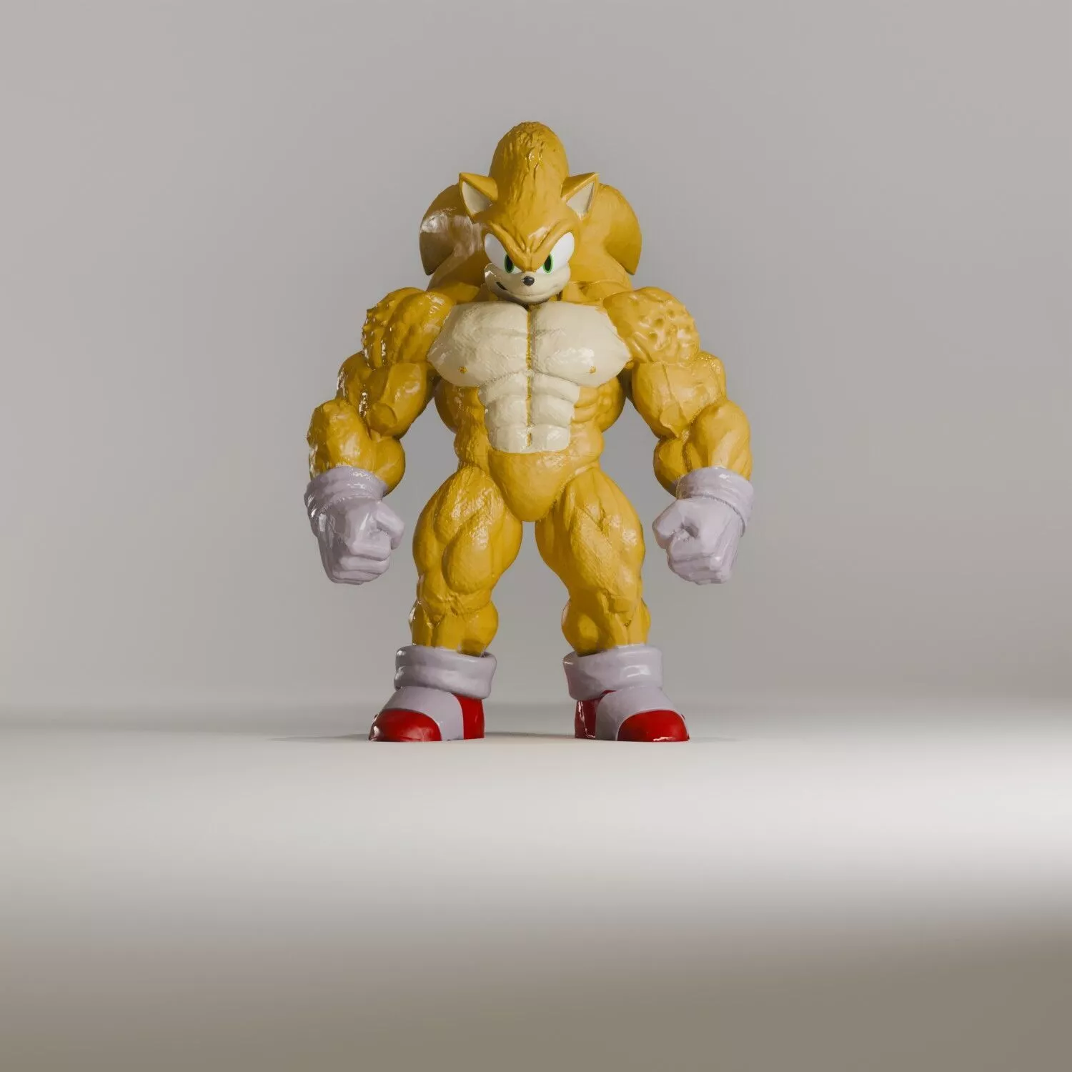 Super sonic 3D print model