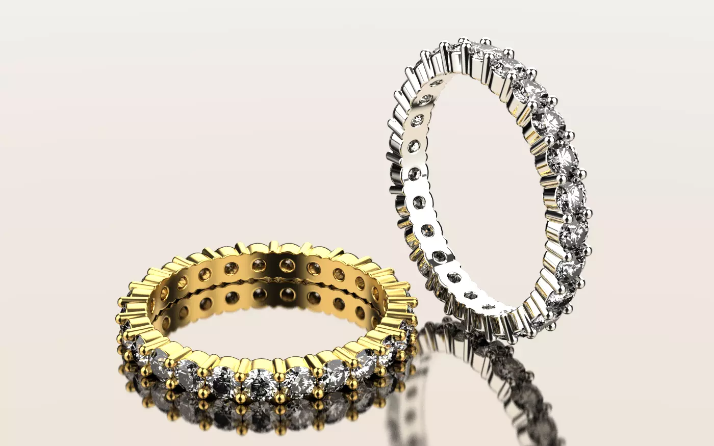 half ring 0050 3D print model