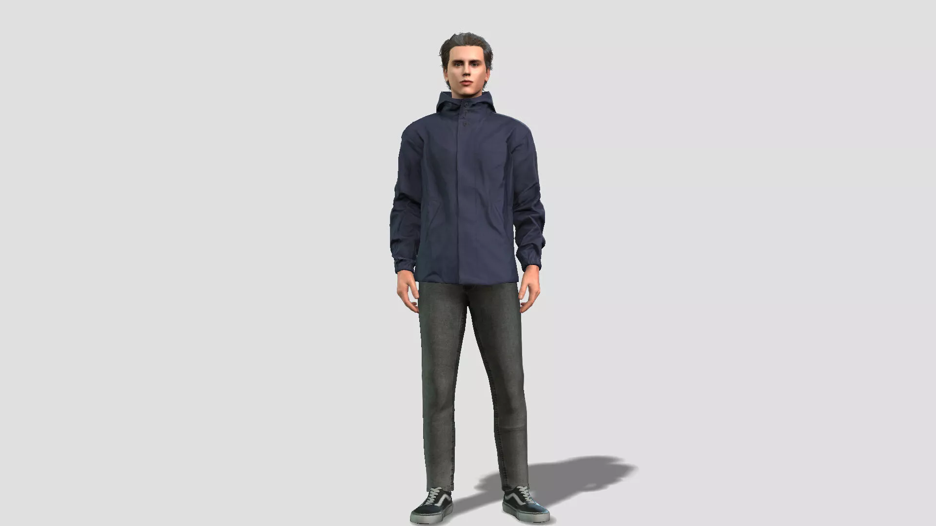 Human Male Character 3D Model 3D model