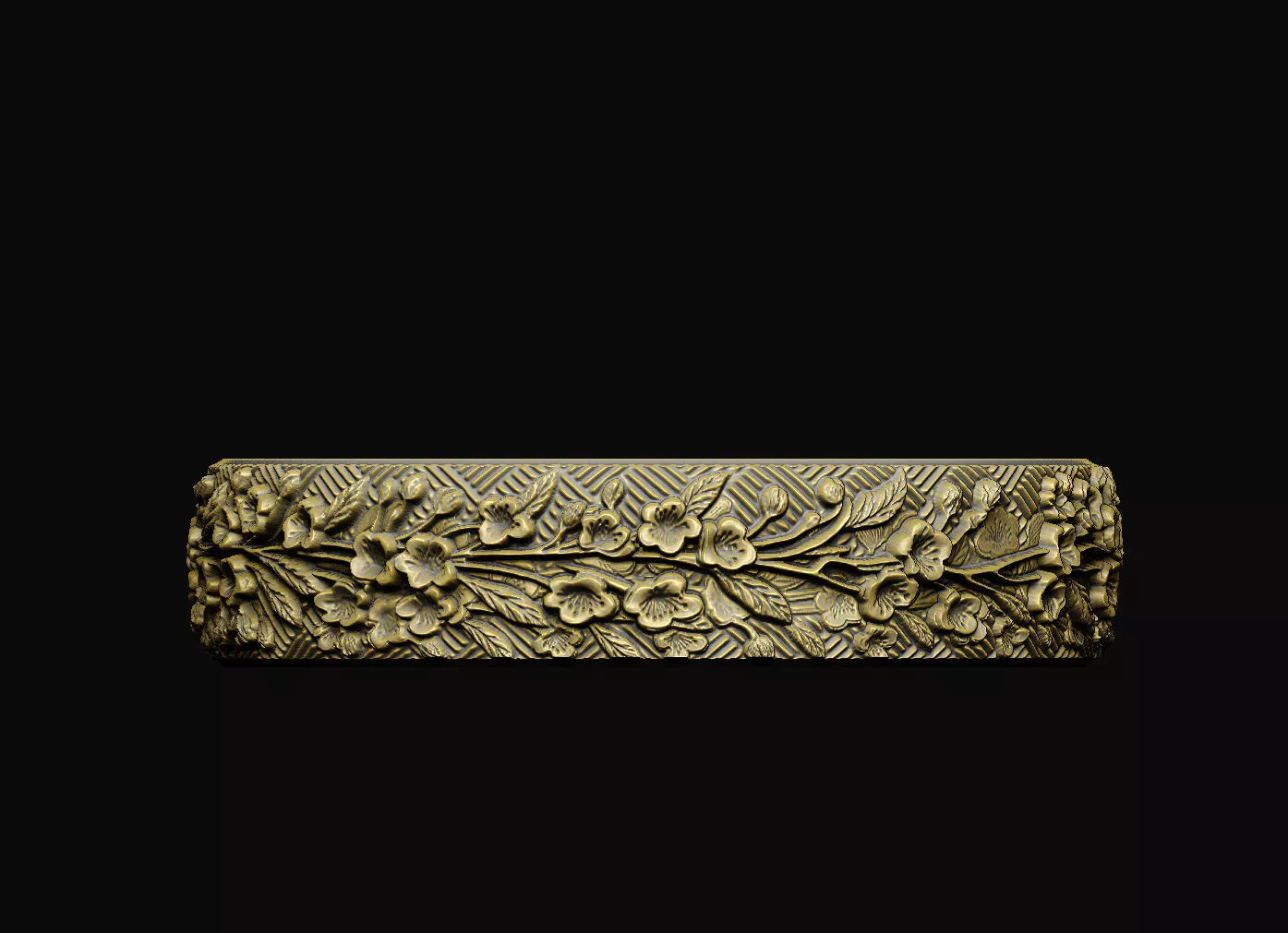 forget-me-not-ring cherry-blossom-ring sakura-ring floral-band 3D print model