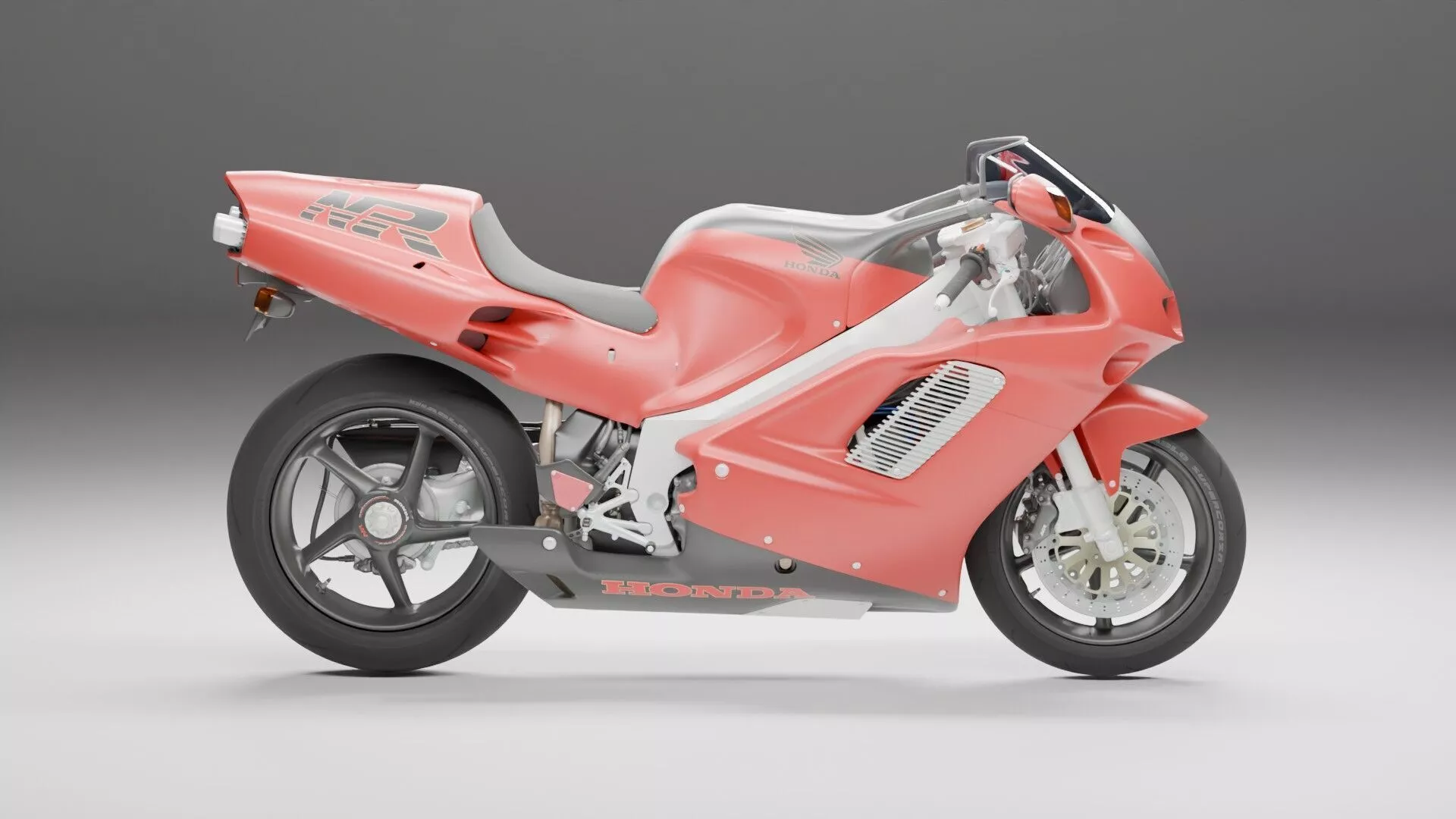 Honda NR750 1992 Sport Motorcycle 3D model | CGTrader