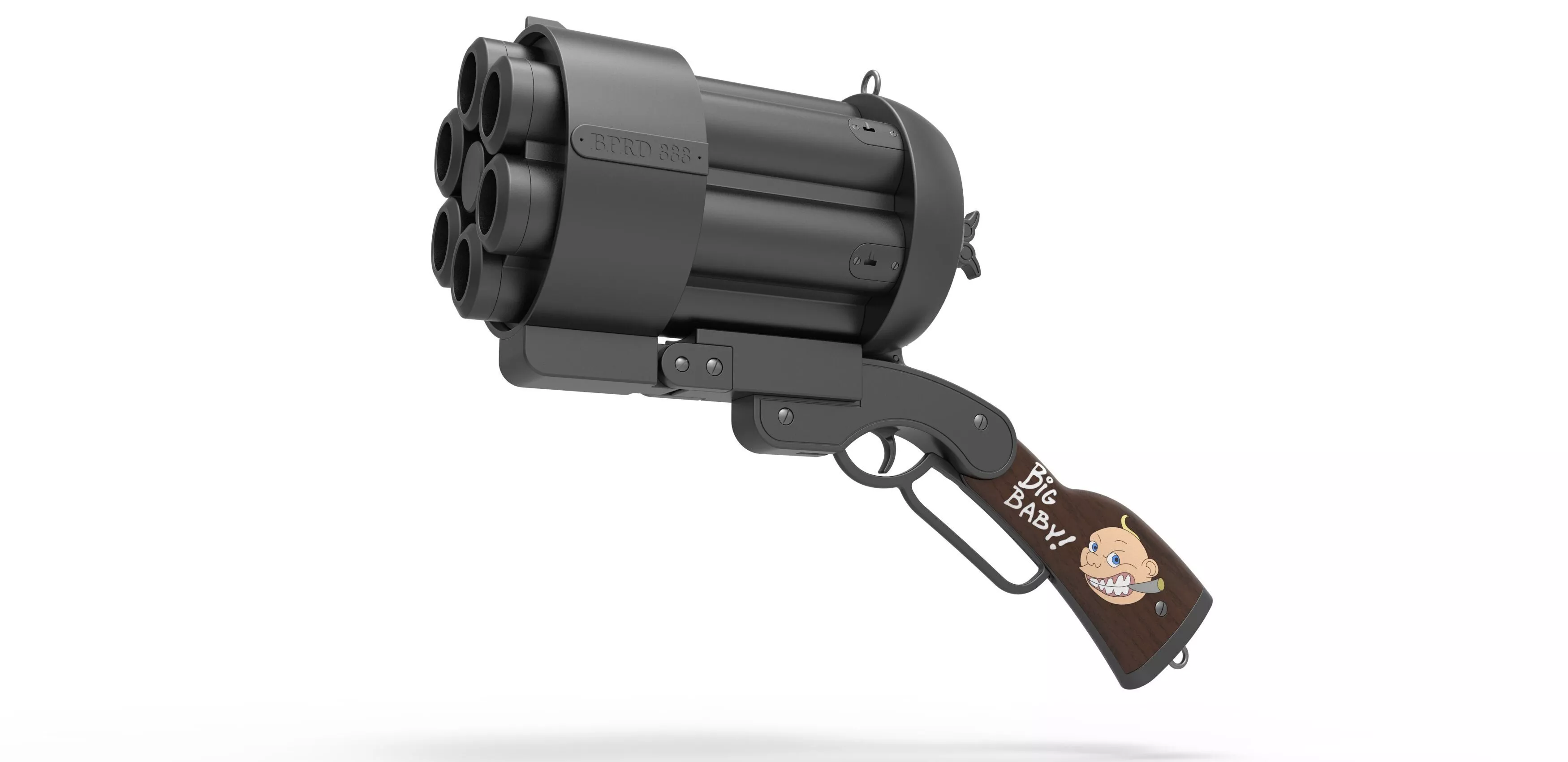 Big Baby Revolver 3D model