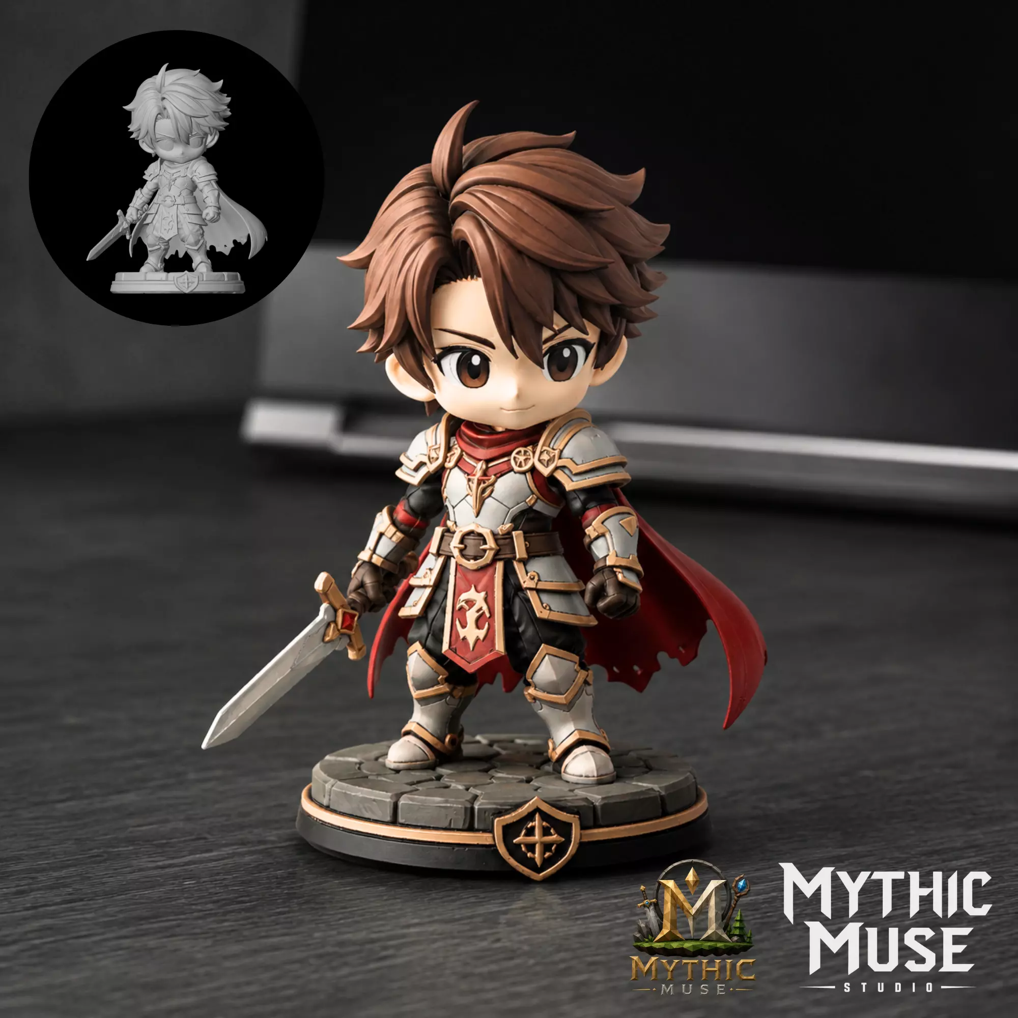 Knight STL Model for 3D Printing 3D print model