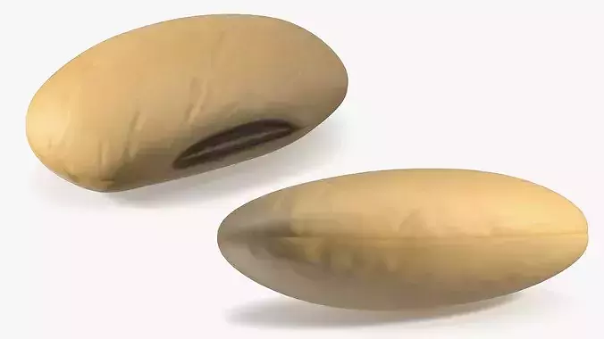 Golden Soybean Food 3D model