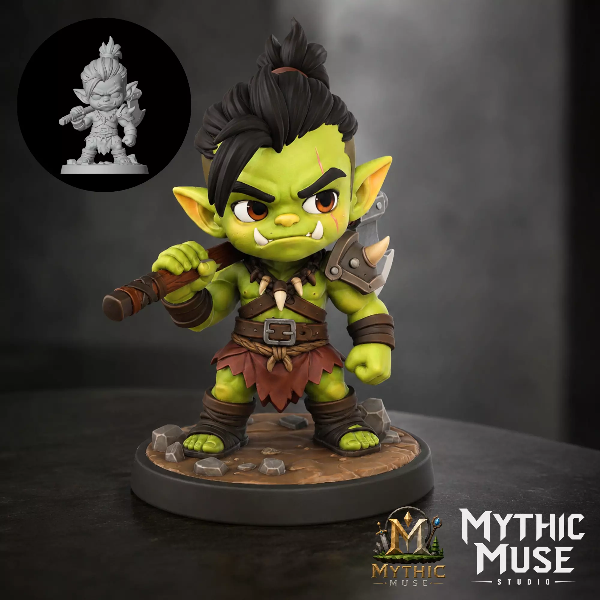 Orc STL Model for 3D Printing 3D print model
