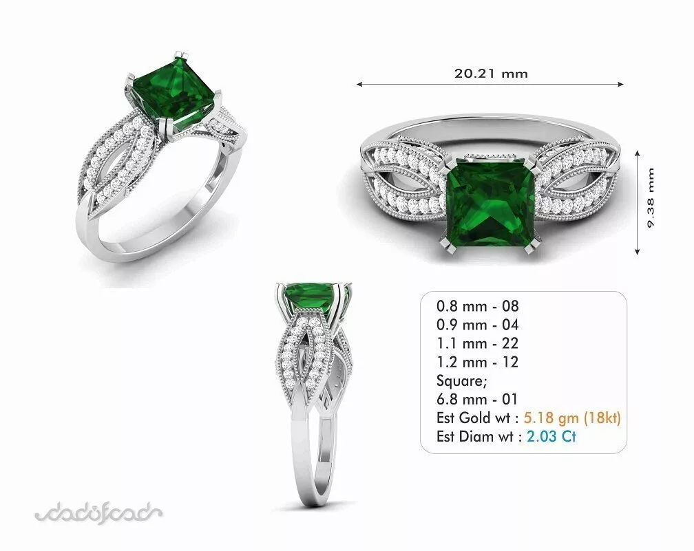 SILVER AND GOLD SOLITAIRE RING 3D print model