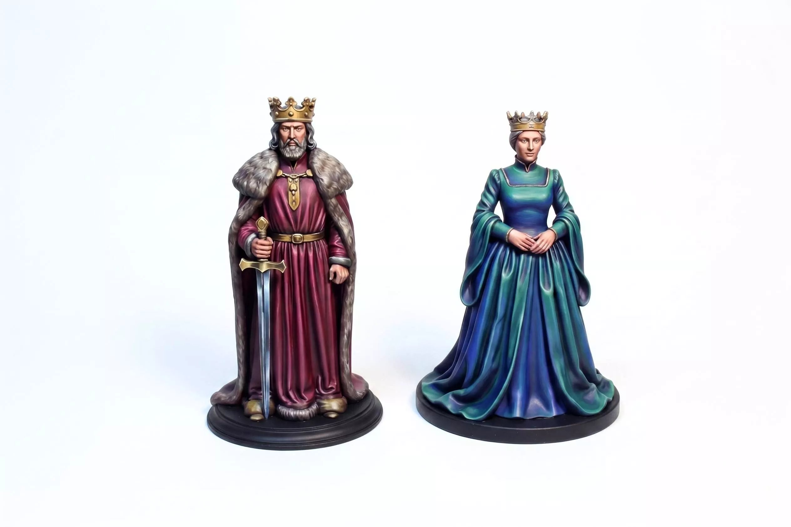 Medieval kings 3D print model