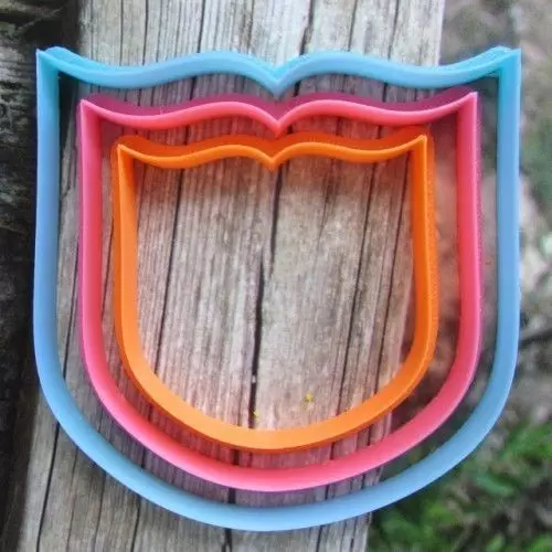 Set plate 58 cookie cutter for professional Free 3D print model