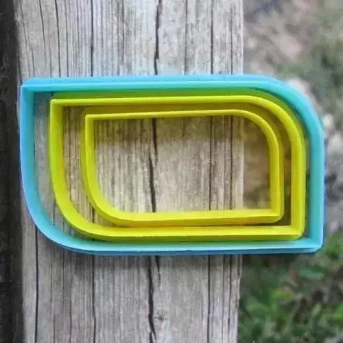 Set plate 56 cookie cutter for professional