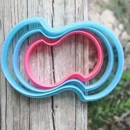 Set plate 36 cookie cutter for professional