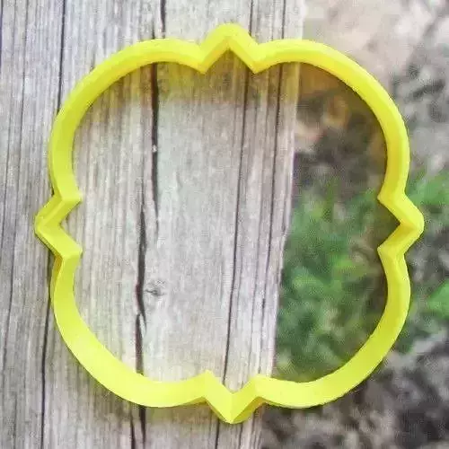 Plate 77 cookie cutter for professional