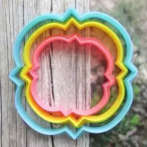 Set plate 55 cookie cutter for professional