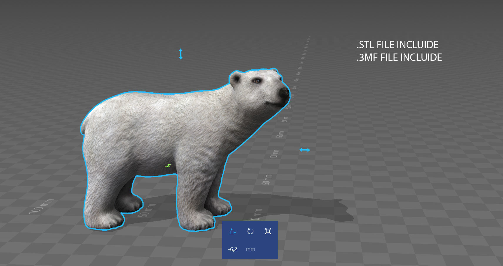 Polar Bear 3D model_14