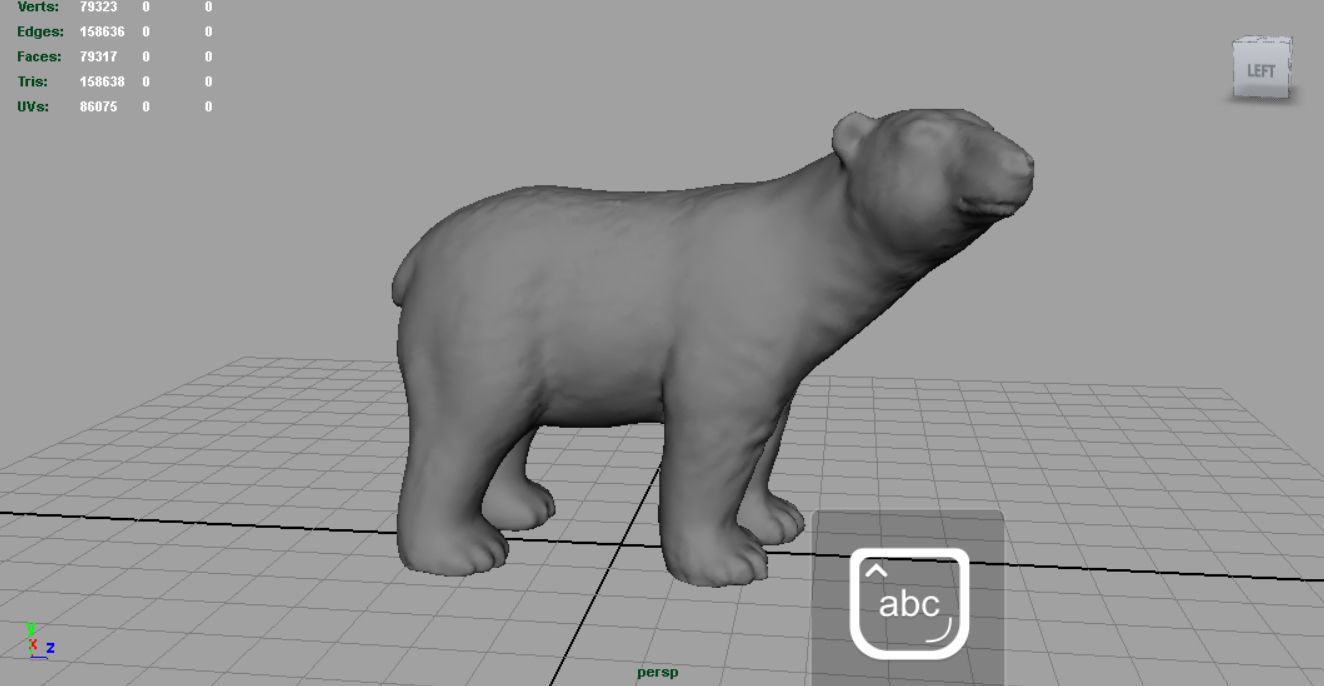 Polar Bear 3D model_2