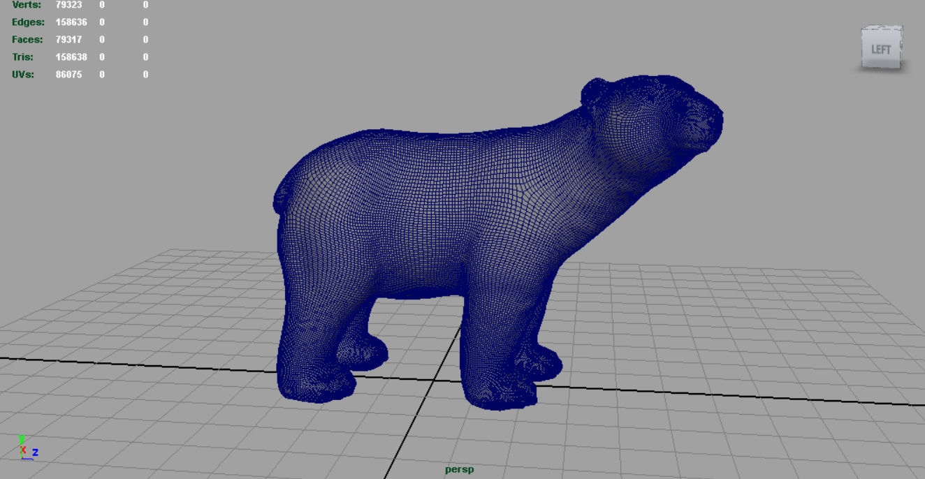 Polar Bear 3D model_3