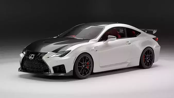 Lexus RC-F Rocket Bunny Pandem V1 Body Kit 3D model | CGTrader