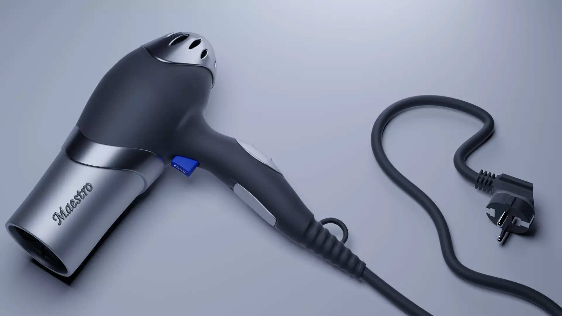Hairdryer Hair Dryer 3D Model 3D model