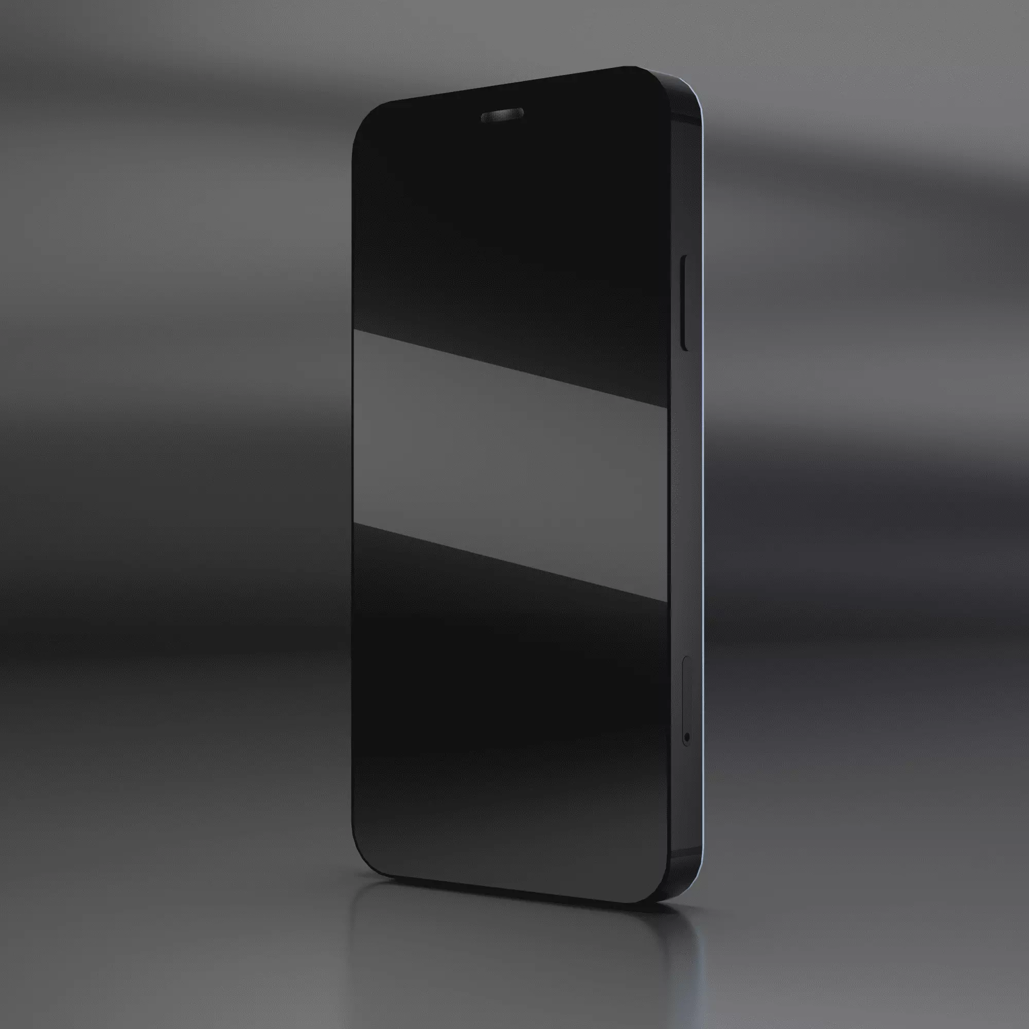 Apple Iphone 11 without logo 3D model