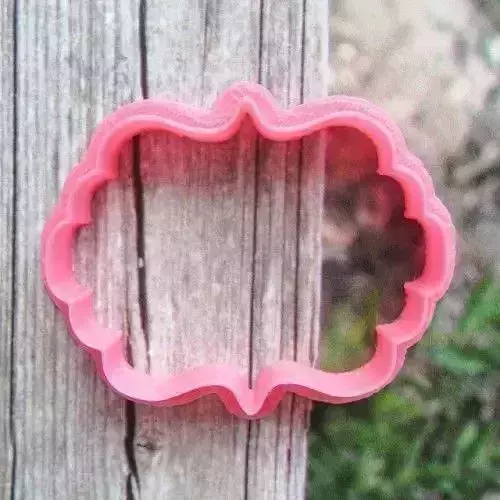 Plate 62 cookie cutter for professional