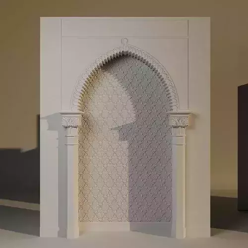 Arabic-style ceiling details 3D model | CGTrader