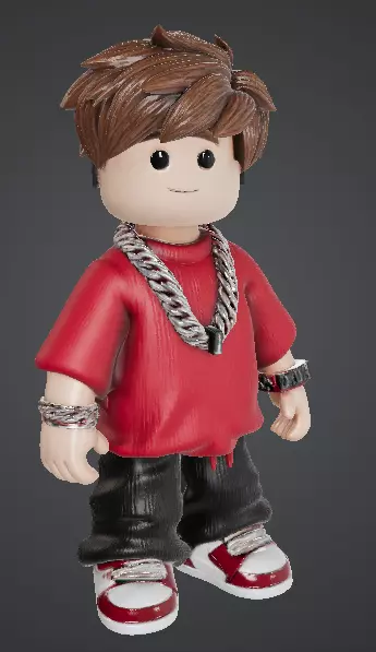 Roblox 3D Character Low-poly 3D model