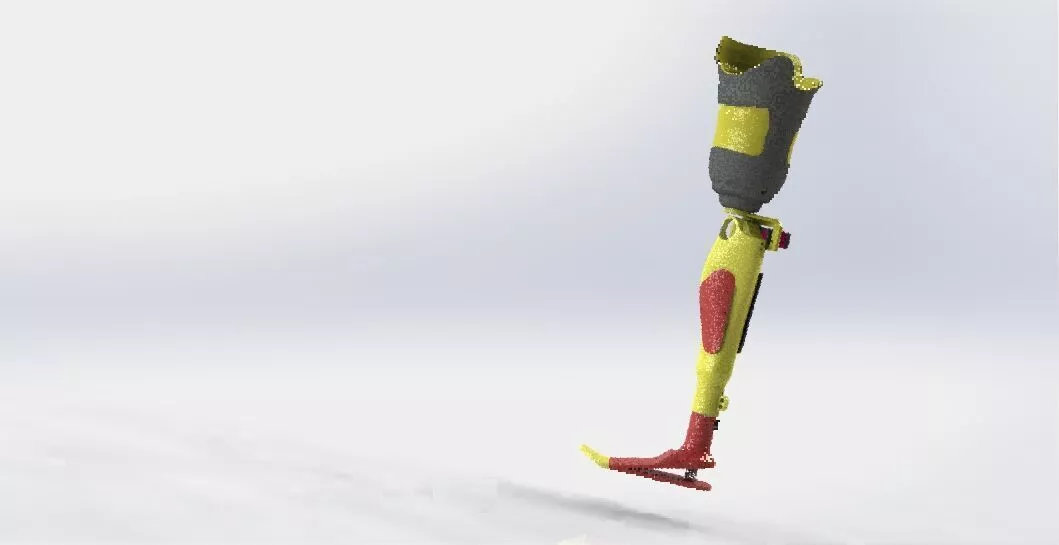 Modular 3D Printable Prosthetic Leg 3D print model