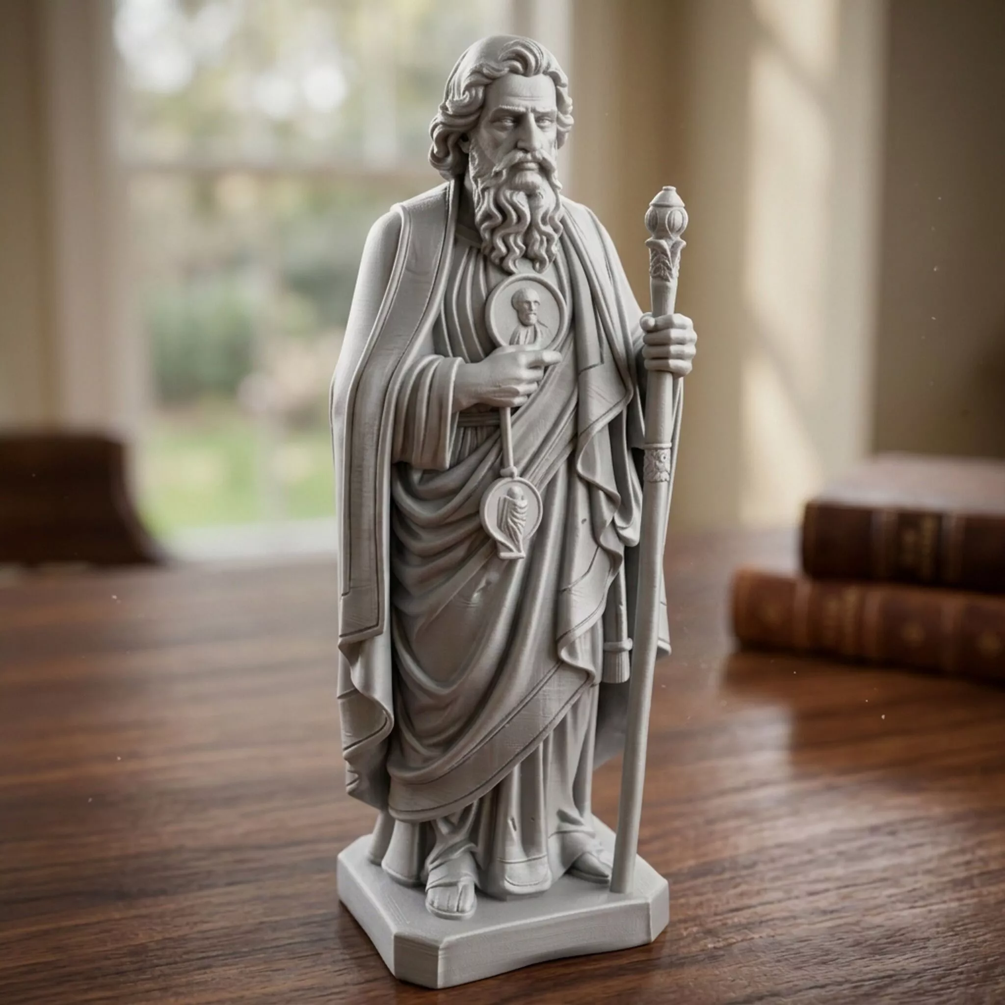 Statue of Saint Jude 3D print model