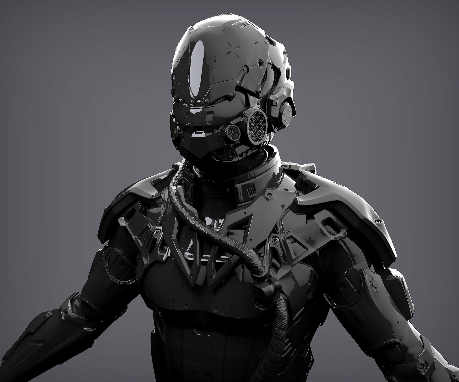 Futuristic Character