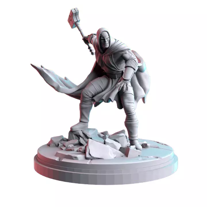 Ronan The Accuser 3D Print STL Miniature RPG 3D print model