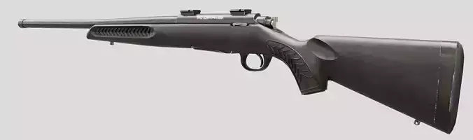TC Compass Hunting Rifle Free low-poly 3D model