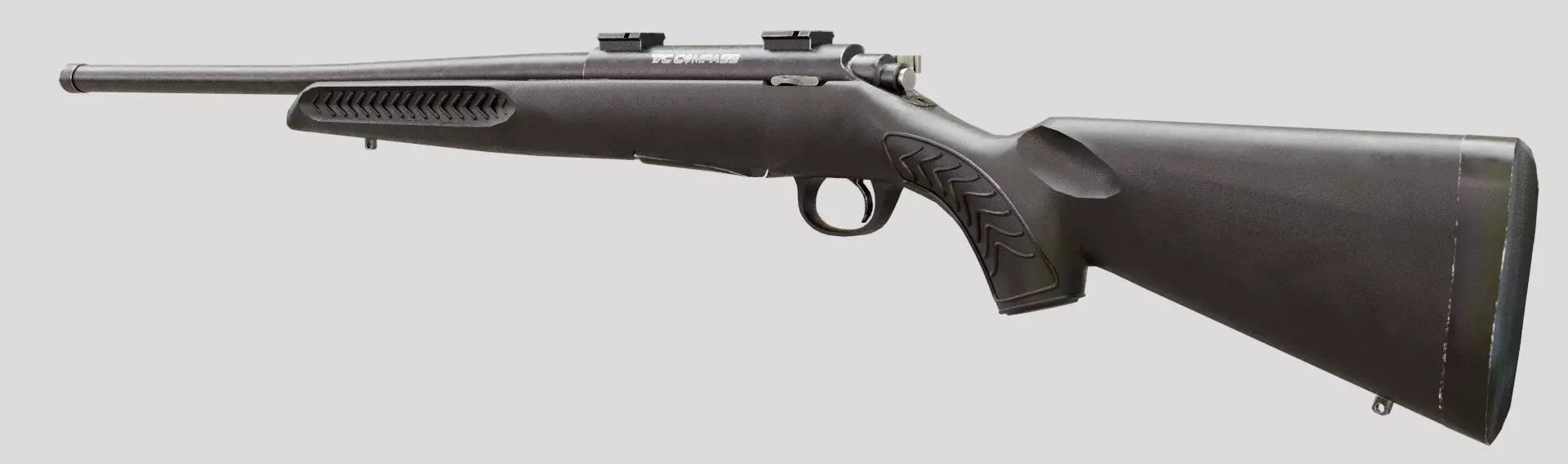 TC Compass Hunting Rifle Free low-poly 3D model