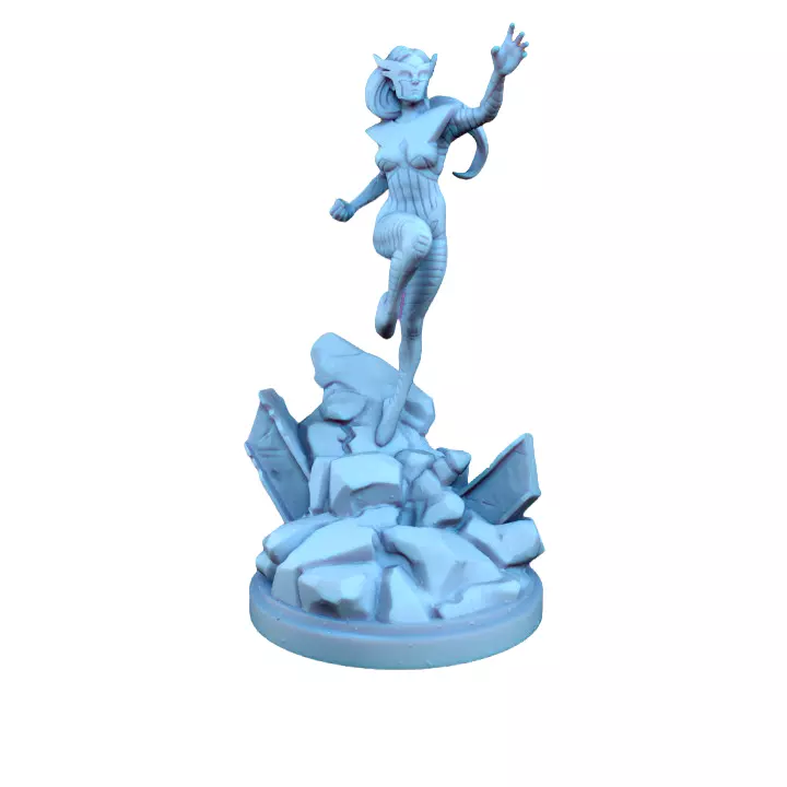 Space Psychologist 3D Print STL Miniature RPG 3D print model
