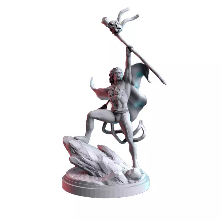 Shadow Man 3D Print STL Miniature RPG 3D print model