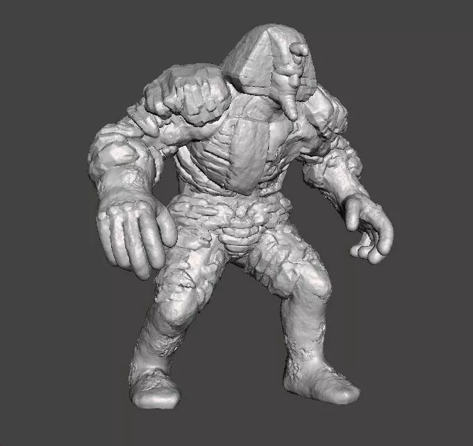 PHARAOH TITAN GIANT MONSTER MINIATURE GAMES RPG DND 3D print model