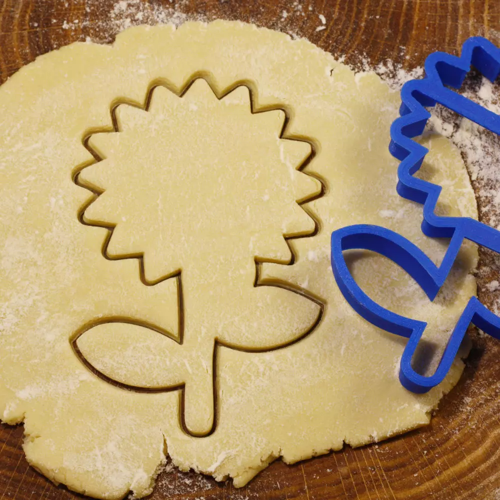 Flower 1 cookie cutter for professional Free 3D print model
