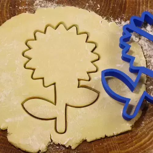 Flower 1 cookie cutter for professional