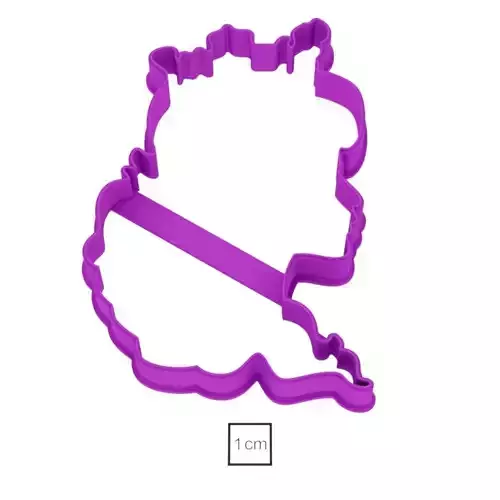 Princess cookie cutter for professional