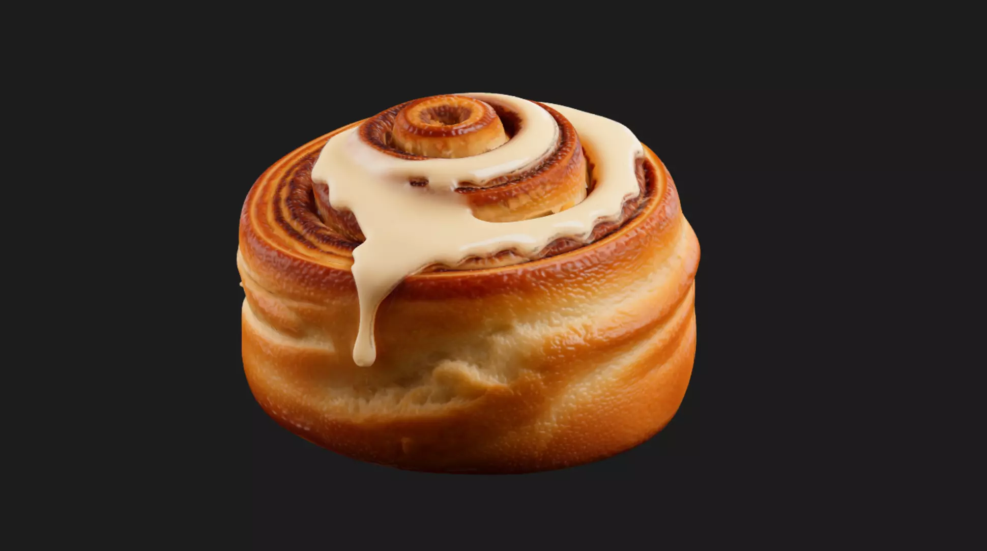 Cinnamon Roll 3D model