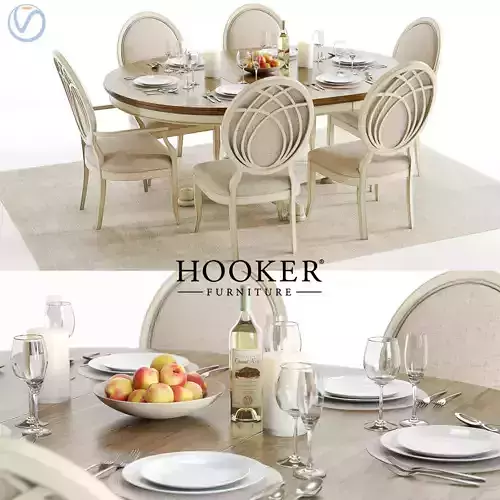 Hooker Sunset Point Dining Set