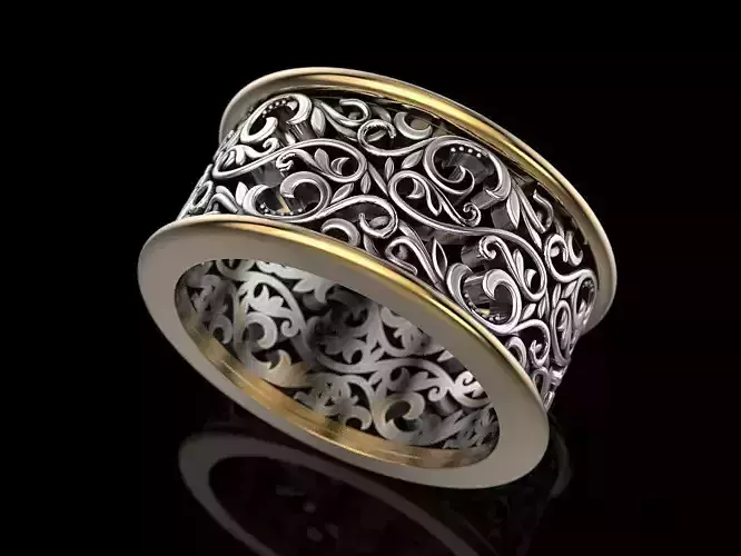 Wedding Ring 3D print model