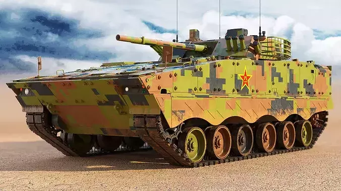 Type 04 IFV ZBD Chinese Tank