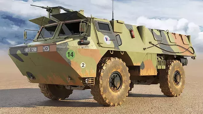 French VAB 4x4 APC