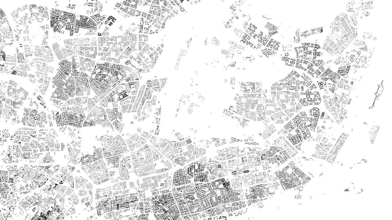 Singapore Streets and Buildings 3D model_13