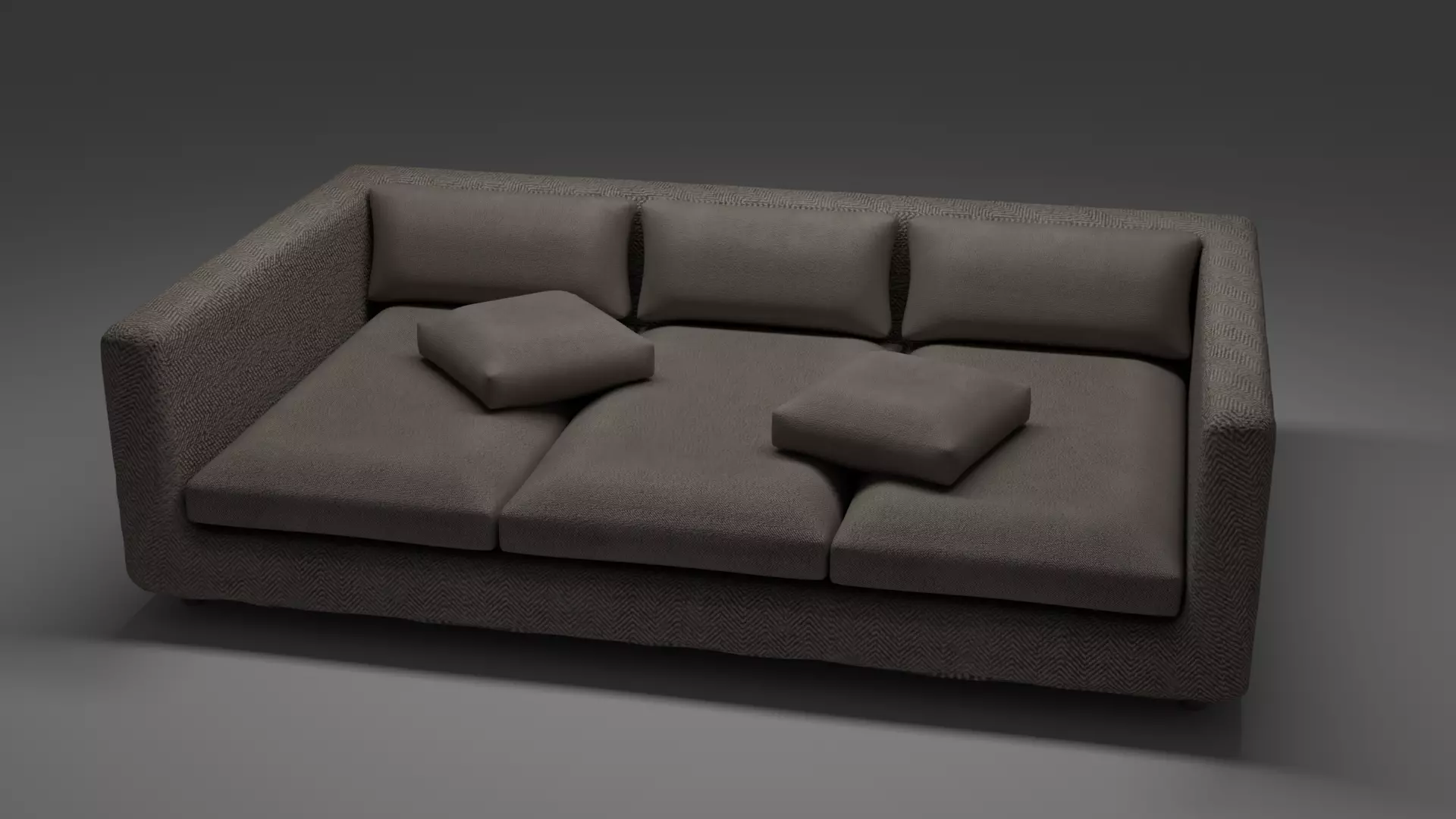 Sofa bed 3D model