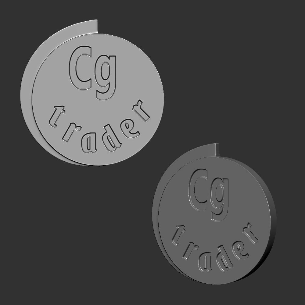 Cgtrader Makers Coin giving back project for revenue sharing 3D print model_54